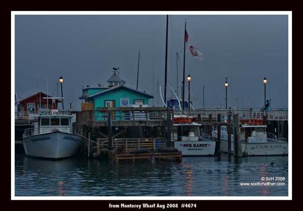from Monterey Wharf